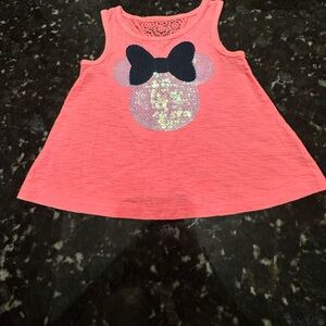 Disney X Jumping Beans Ltd Edition Girls 2t Minnie Mouse sequins bling